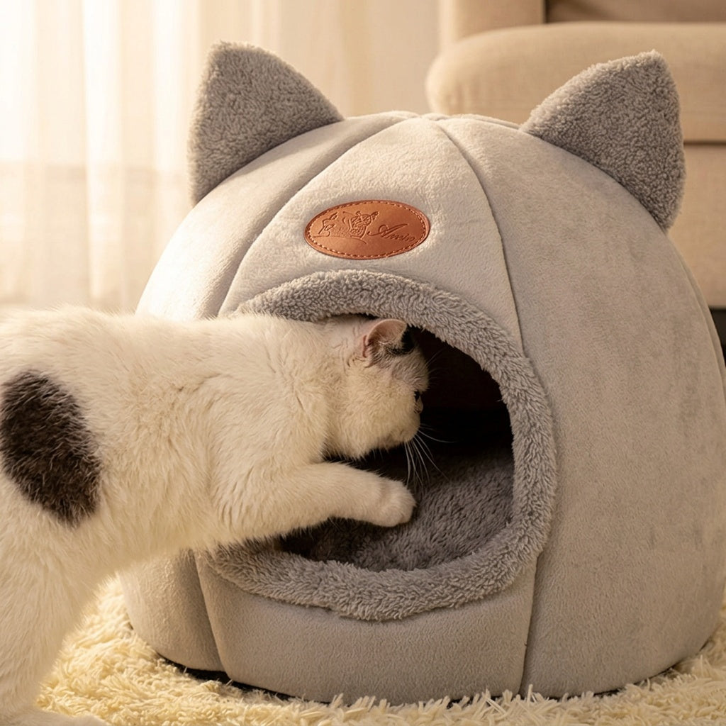Your cat finally has their own retreat space